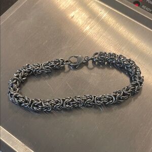 Stainless steel Silver Chain Bracelet